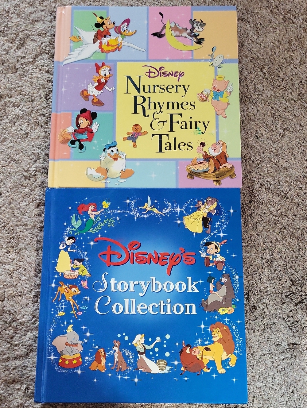 Vintage Disney Nursery Rhymes & Fairy Tales And Storybook Collection Hardcovers